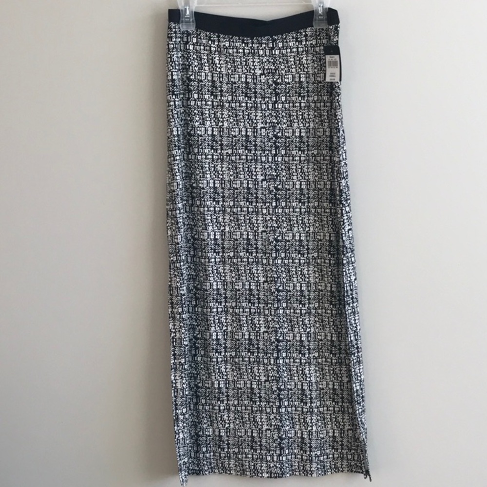 NWT Printed Maxi Skirt- Size XS